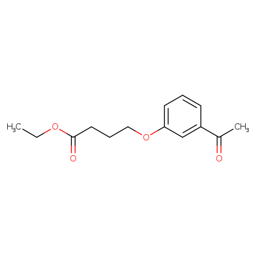 Butanoic acid, 4-(3-acetylphenoxy)-, ethyl ester