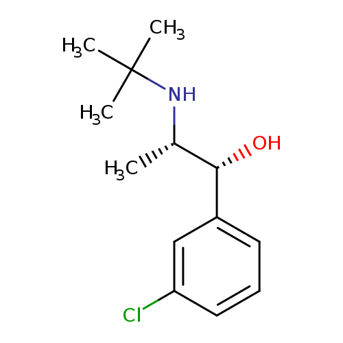 (R*,S*)-2-(T-BUTYLAMINO)1-(3-CHLOROPHENYL) PROPANOL
