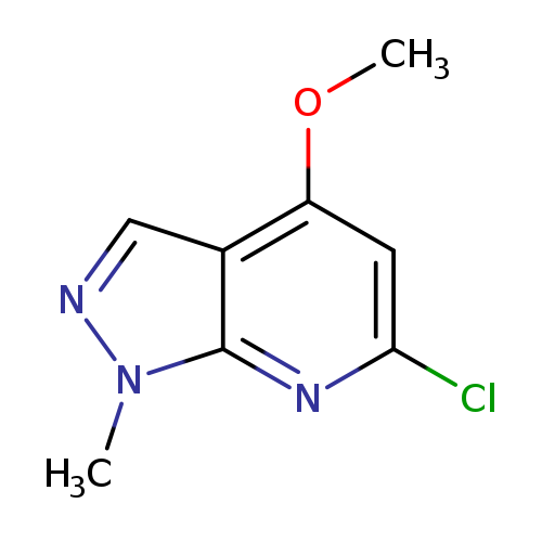 6-chloro-4-methoxy-1-methyl-1H-pyrazolo[3,4-b]pyridine