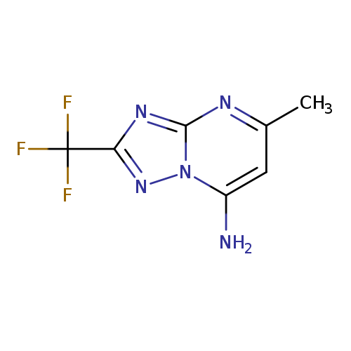 5-Methyl-2-(trifluoromethyl)[1,2,4]triazolo[1,5-a]pyrimidin-7-amine