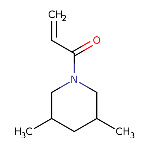1-(3,5-dimethylpiperidin-1-yl)prop-2-en-1-one