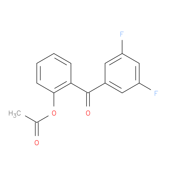 2-Acetoxy-3',5'-difluorobenzophenone