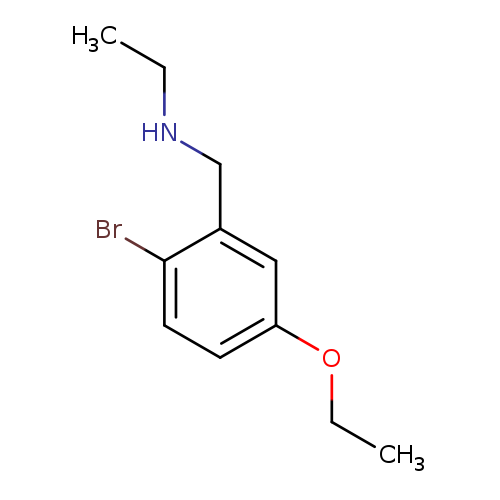 [(2-Bromo-5-ethoxyphenyl)methyl](ethyl)amine