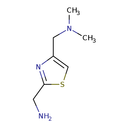 {4-[(dimethylamino)methyl]-1,3-thiazol-2-yl}methanamine