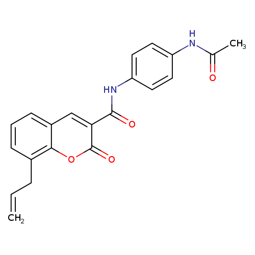 N-(4-acetamidophenyl)-2-oxo-8-(prop-2-en-1-yl)-2H-chromene-3-carboxamide