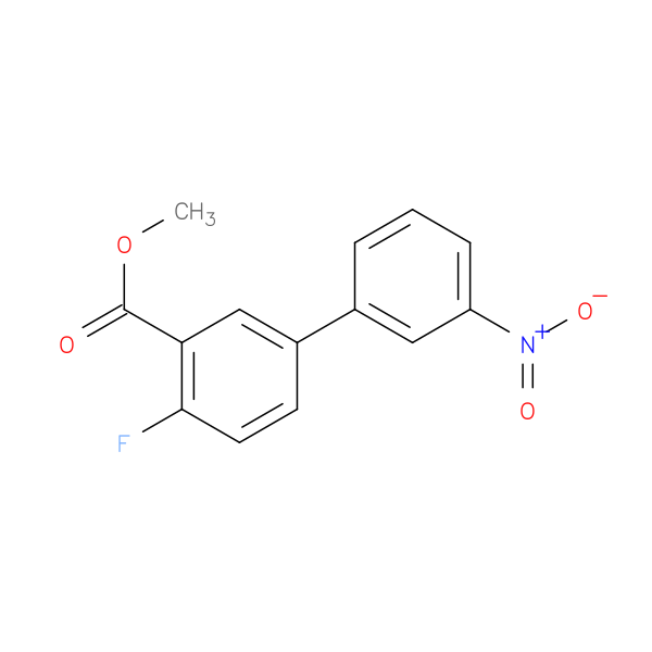 Methyl 2-fluoro-5-(3-nitrophenyl)benzoate