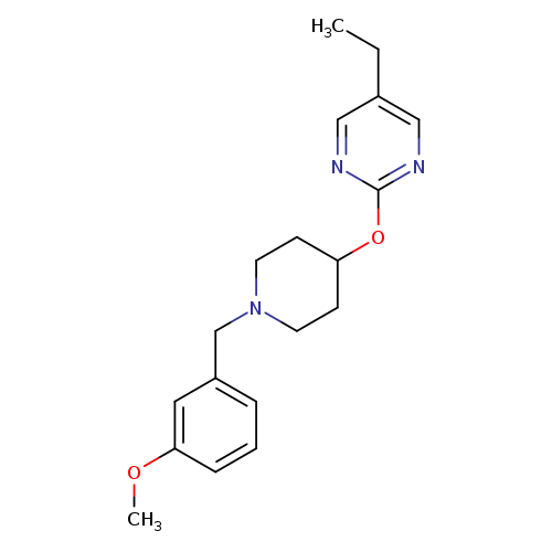 5-ethyl-2-({1-[(3-methoxyphenyl)methyl]piperidin-4-yl}oxy)pyrimidine