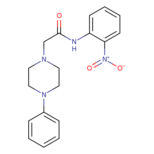 N-(2-nitrophenyl)-2-(4-phenylpiperazin-1-yl)acetamide