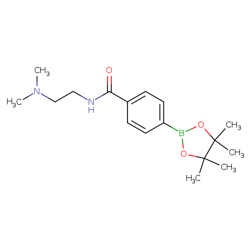 N-(2-Dimethylaminoethyl)-4-(4,4,5,5-tetramethyl-1,3,2-dioxaborolan-2-yl)benzamide