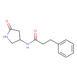 N-(5-oxopyrrolidin-3-yl)-3-phenylpropanamide