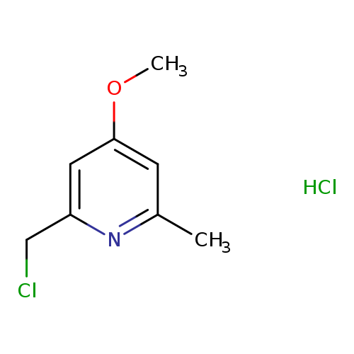 2-(chloromethyl)-4-methoxy-6-methylpyridine hydrochloride