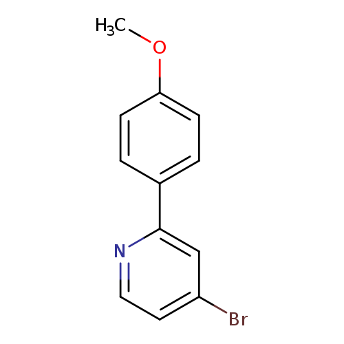 Pyridine, 4-bromo-2-(4-methoxyphenyl)-