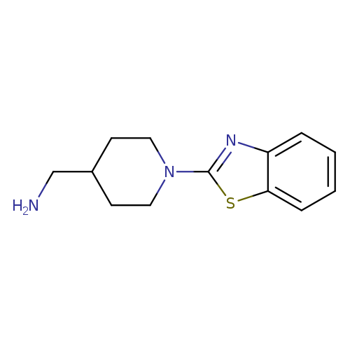 [1-(1,3-BENZOTHIAZOL-2-YL)PIPERIDIN-4-YL]METHANAMINE