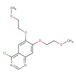 4-Chloro-6,7-bis(2-methoxyethoxy)quinazoline