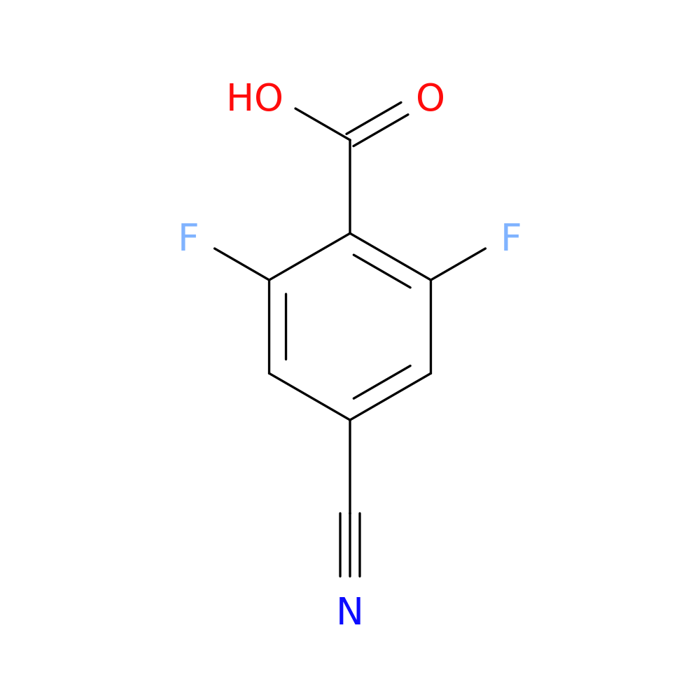 4-Cyano-2,6-difluorobenzoic acid