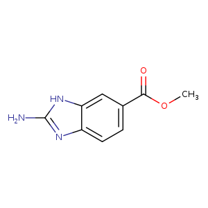 1H-Benzimidazole-6-carboxylicacid, 2-amino-, methyl ester