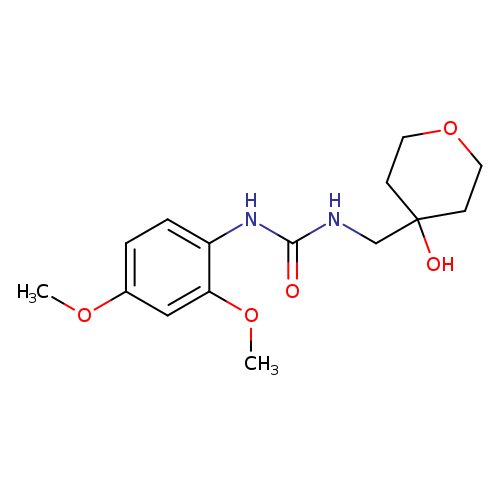 3-(2,4-dimethoxyphenyl)-1-[(4-hydroxyoxan-4-yl)methyl]urea