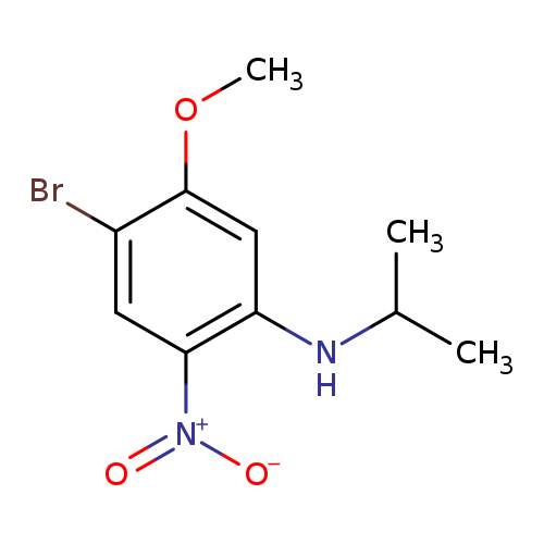 2-Bromo-5-isopropylamino-4-nitroanisole