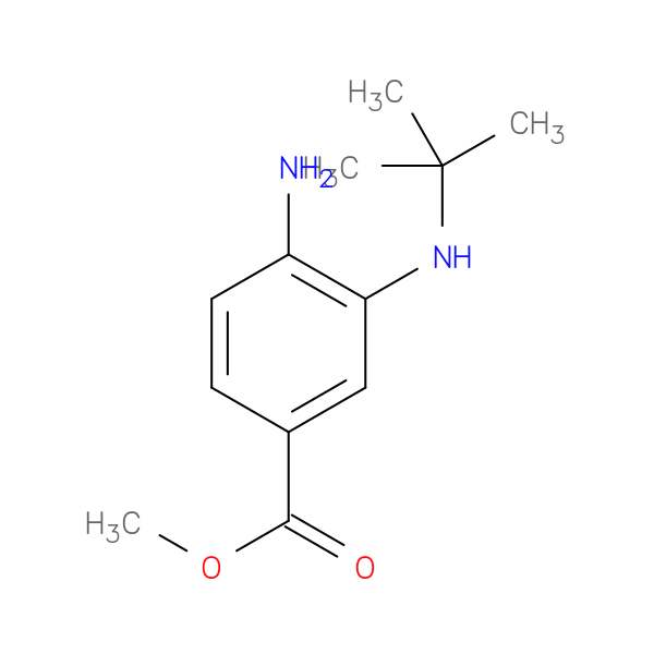 Methyl 4-amino-3-(tert-butylamino)benzoate
