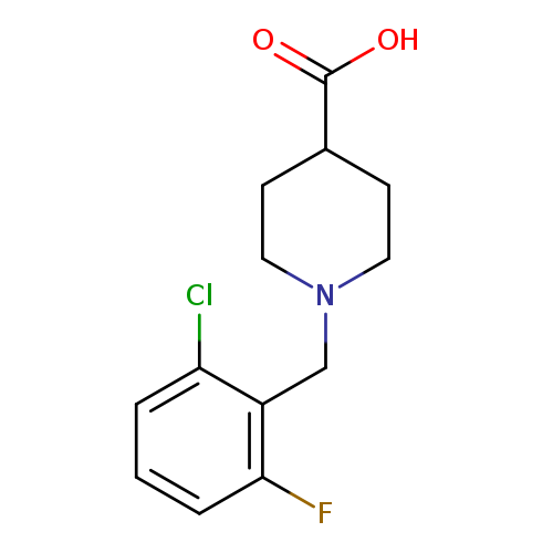 1-(2-Chloro-6-fluorobenzyl)piperidine-4-carboxylic acid hydrochloride