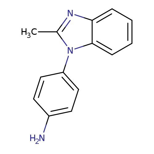4-(2-methyl-1H-benzimidazol-1-yl)aniline