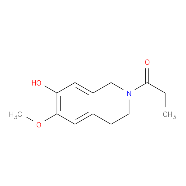 1-(7-Hydroxy-6-methoxy-3,4-dihydroisoquinolin-2(1H)-yl)propan-1-one
