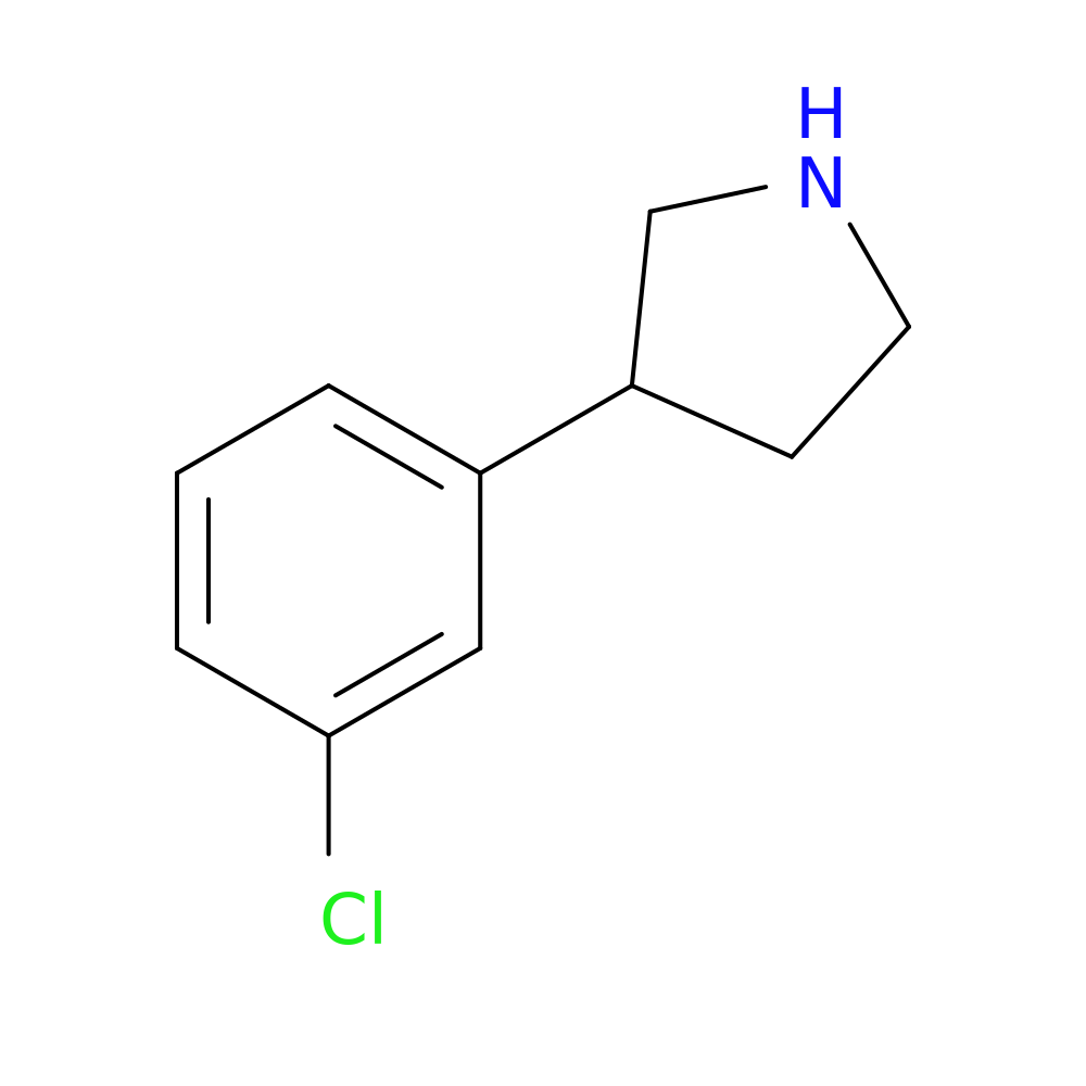 3-(3-Chlorophenyl)pyrrolidine