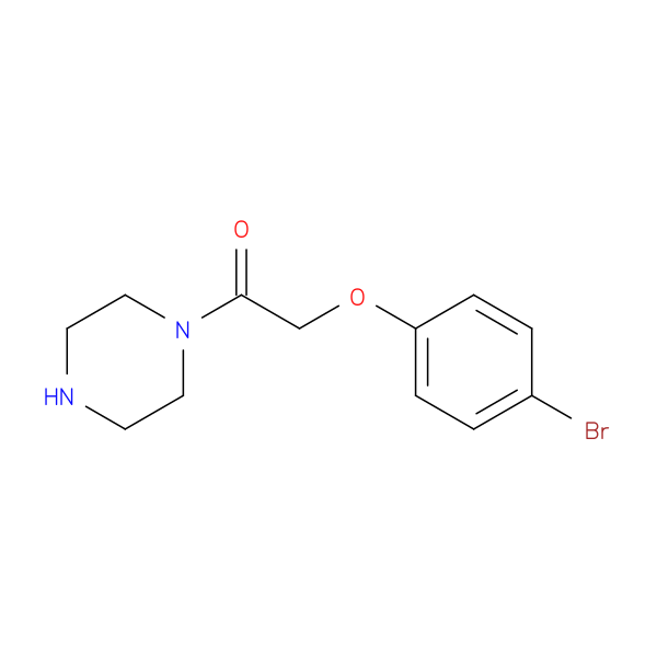 2-(4-Bromophenoxy)-1-(piperazin-1-yl)ethan-1-one