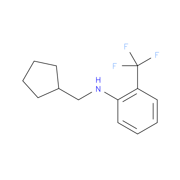 N-(cyclopentylmethyl)-2-(trifluoromethyl)aniline