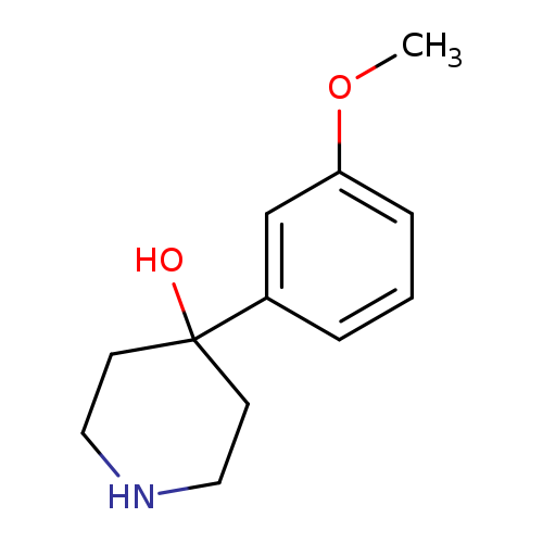4-Piperidinol, 4-(3-methoxyphenyl)-