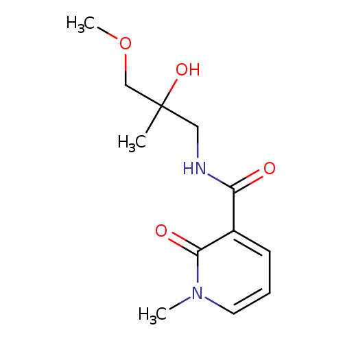 N-(2-hydroxy-3-methoxy-2-methylpropyl)-1-methyl-2-oxo-1,2-dihydropyridine-3-carboxamide