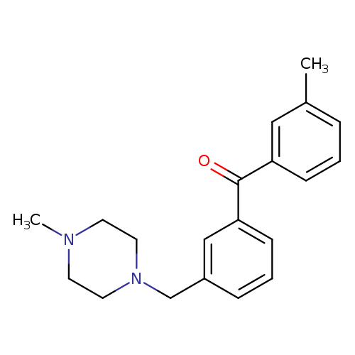3-METHYL-3'-(4-METHYLPIPERAZINOMETHYL) BENZOPHENONE