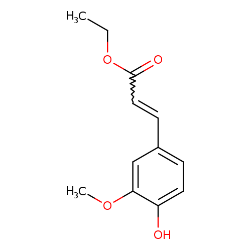 Ethyl 3-(4-hydroxy-3-methoxyphenyl)acrylate