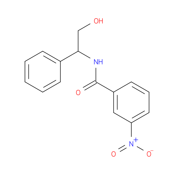 N-(2-hydroxy-1-phenylethyl)-3-nitrobenzamide