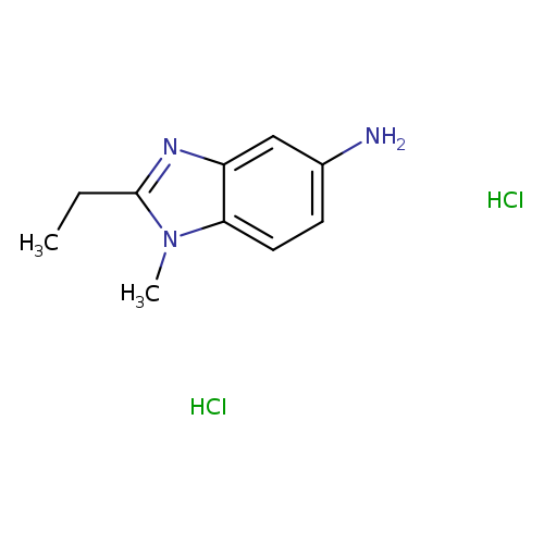 2-ethyl-1-methyl-1H-benzimidazol-5-amine dihydrochloride