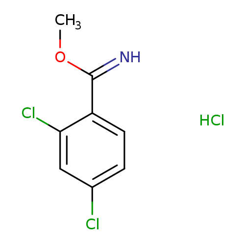 methyl 2,4-dichlorobenzene-1-carboximidate hydrochloride