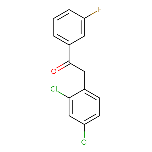 2-(2,4-Dichlorophenyl)-1-(3-fluorophenyl)ethanone