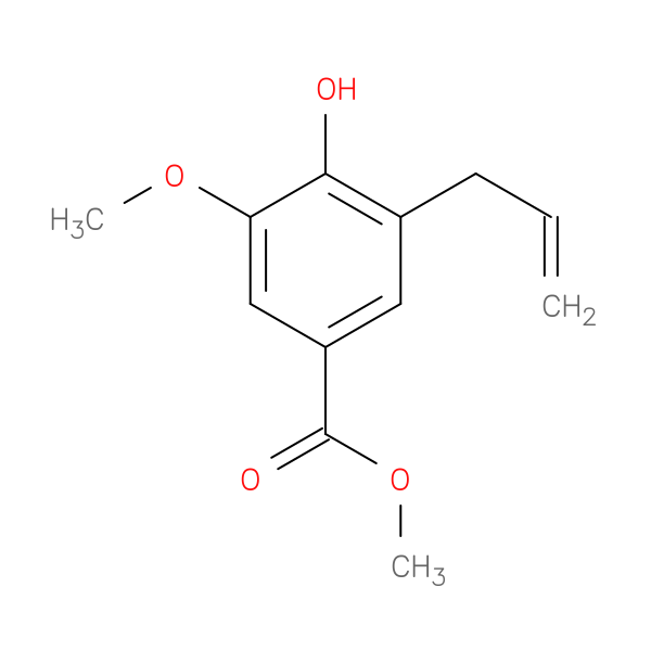 methyl 4-hydroxy-3-methoxy-5-(prop-2-en-1-yl)benzoate