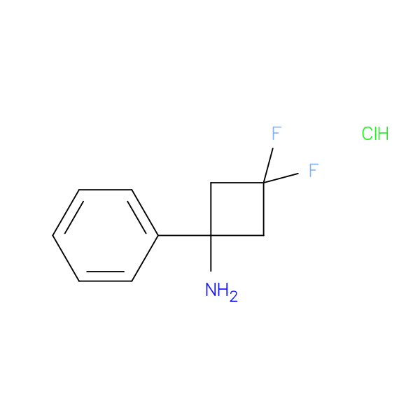 3,3-difluoro-1-phenylcyclobutan-1-amine hydrochloride
