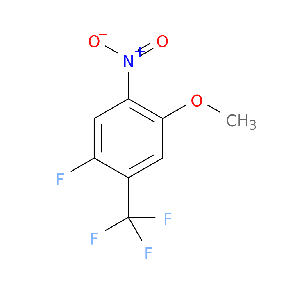 1-fluoro-4-methoxy-5-nitro-2-(trifluoromethyl)benzene