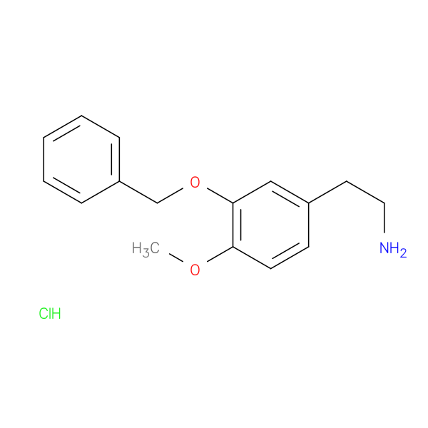 2-(3-Benzyloxy-4-methoxy-phenyl)-ethylamine hcl
