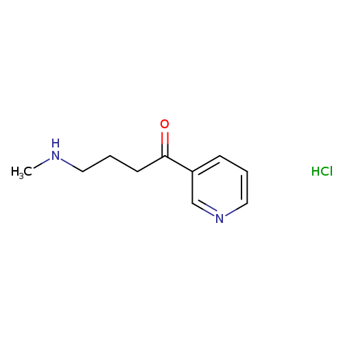 4-(methylamino)-1-(pyridin-3-yl)butan-1-one hydrochloride
