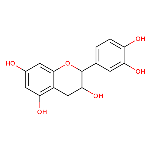 2H-1-Benzopyran-3,5,7-triol, 2-(3,4-dihydroxyphenyl)-3,4-dihydro-,(2R,3S)-rel-