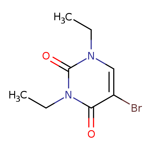 5-bromo-1,3-diethyl-1,2,3,4-tetrahydropyrimidine-2,4-dione