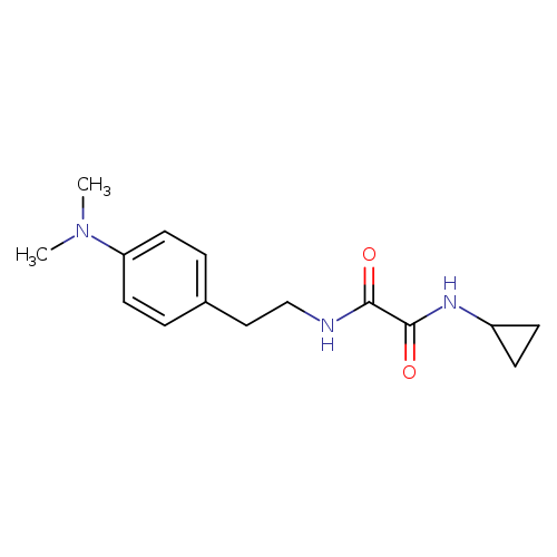 N-cyclopropyl-N'-{2-[4-(dimethylamino)phenyl]ethyl}ethanediamide