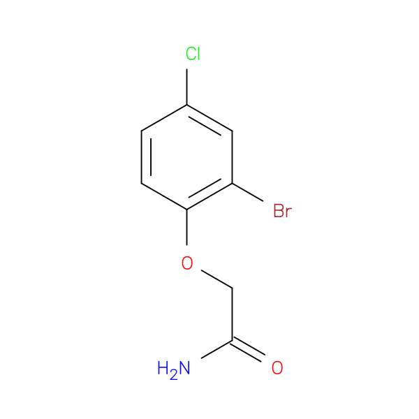 2-(2-bromo-4-chlorophenoxy)acetamide