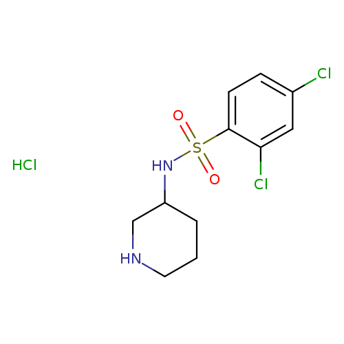 2,4-Dichloro-N-piperidin-3-yl-benzenesulfonamide hydrochloride