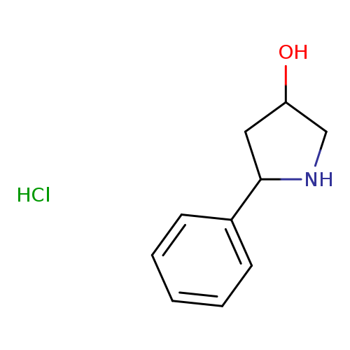 5-phenylpyrrolidin-3-ol hydrochloride