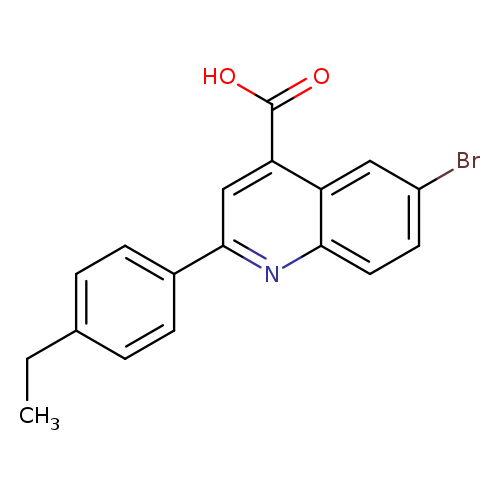 6-Bromo-2-(4-ethylphenyl)quinoline-4-carboxylic acid