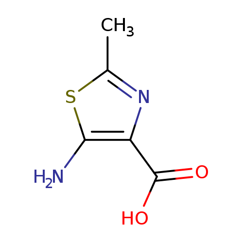 4-Thiazolecarboxylic  acid,  5-amino-2-methyl-